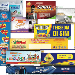 Spanduk, Umbul-umbul, Sunblind, Layar Toko, Layar Rombong